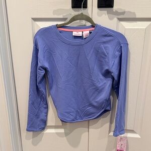 Tommy Bahama Kids Long Sleeve Lavender Tee